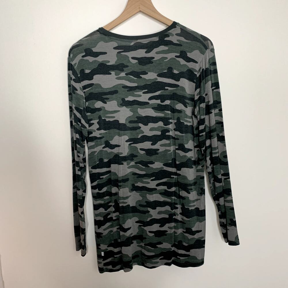 Little Sleepies Vintage Camo Men's Bamboo Viscose Pajama Top  Men Small New - Picture 7 of 10